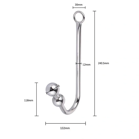 Anal Hooks Hook Elegant Collar Anal Cuffs 5334 and Beaded with 0120